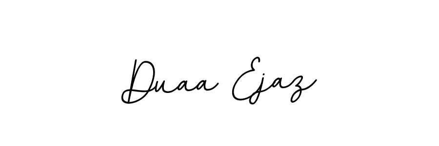 Also You can easily find your signature by using the search form. We will create Duaa Ejaz name handwritten signature images for you free of cost using BallpointsItalic-DORy9 sign style. Duaa Ejaz signature style 11 images and pictures png