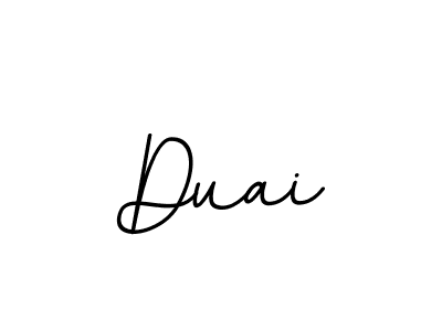 Create a beautiful signature design for name Duai. With this signature (BallpointsItalic-DORy9) fonts, you can make a handwritten signature for free. Duai signature style 11 images and pictures png