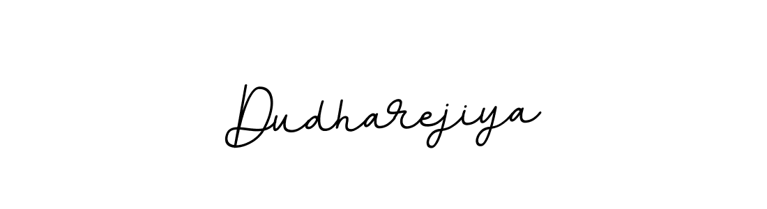 Use a signature maker to create a handwritten signature online. With this signature software, you can design (BallpointsItalic-DORy9) your own signature for name Dudharejiya. Dudharejiya signature style 11 images and pictures png