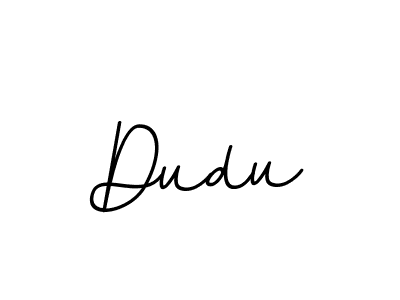 Make a beautiful signature design for name Dudu. With this signature (BallpointsItalic-DORy9) style, you can create a handwritten signature for free. Dudu signature style 11 images and pictures png