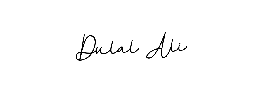 Make a beautiful signature design for name Dulal Ali. With this signature (BallpointsItalic-DORy9) style, you can create a handwritten signature for free. Dulal Ali signature style 11 images and pictures png