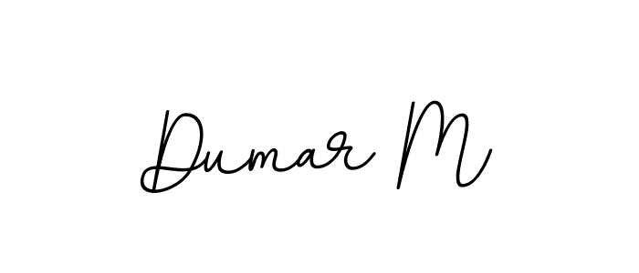 Also we have Dumar M name is the best signature style. Create professional handwritten signature collection using BallpointsItalic-DORy9 autograph style. Dumar M signature style 11 images and pictures png