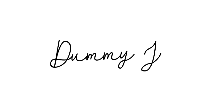 How to make Dummy J signature? BallpointsItalic-DORy9 is a professional autograph style. Create handwritten signature for Dummy J name. Dummy J signature style 11 images and pictures png