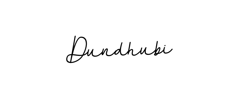 Design your own signature with our free online signature maker. With this signature software, you can create a handwritten (BallpointsItalic-DORy9) signature for name Dundhubi. Dundhubi signature style 11 images and pictures png