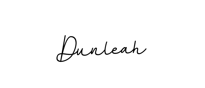 The best way (BallpointsItalic-DORy9) to make a short signature is to pick only two or three words in your name. The name Dunleah include a total of six letters. For converting this name. Dunleah signature style 11 images and pictures png