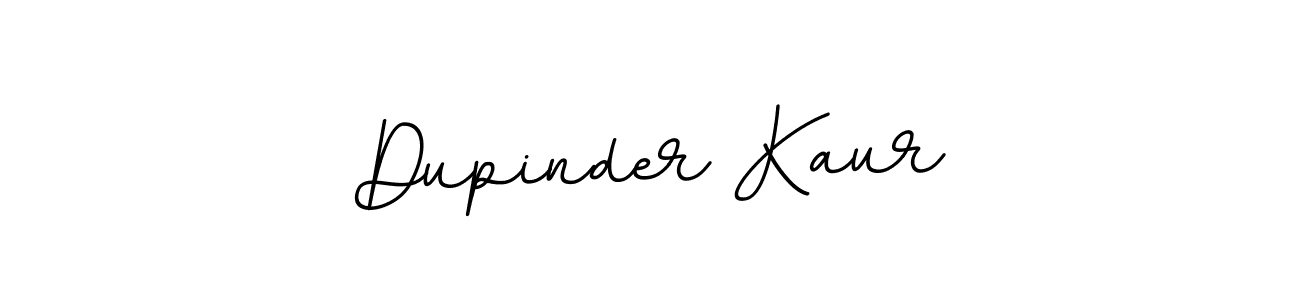 How to make Dupinder Kaur name signature. Use BallpointsItalic-DORy9 style for creating short signs online. This is the latest handwritten sign. Dupinder Kaur signature style 11 images and pictures png