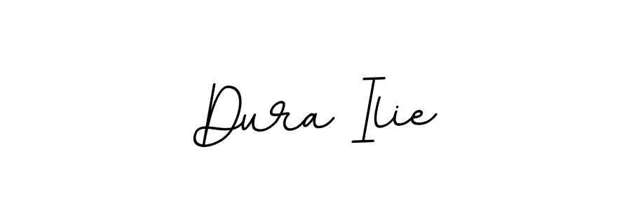 The best way (BallpointsItalic-DORy9) to make a short signature is to pick only two or three words in your name. The name Dura Ilie include a total of six letters. For converting this name. Dura Ilie signature style 11 images and pictures png