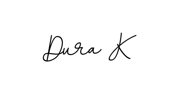 How to make Dura K signature? BallpointsItalic-DORy9 is a professional autograph style. Create handwritten signature for Dura K name. Dura K signature style 11 images and pictures png