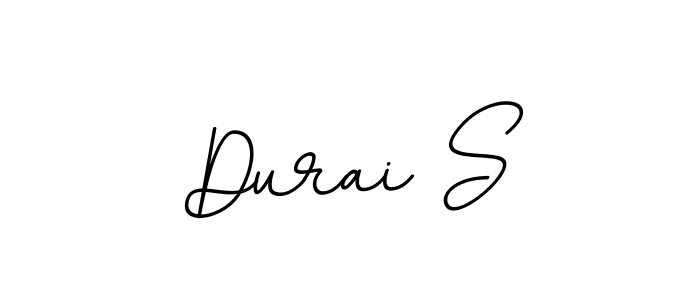 Design your own signature with our free online signature maker. With this signature software, you can create a handwritten (BallpointsItalic-DORy9) signature for name Durai S. Durai S signature style 11 images and pictures png