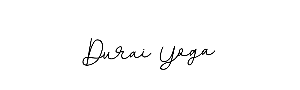 The best way (BallpointsItalic-DORy9) to make a short signature is to pick only two or three words in your name. The name Durai Yoga include a total of six letters. For converting this name. Durai Yoga signature style 11 images and pictures png