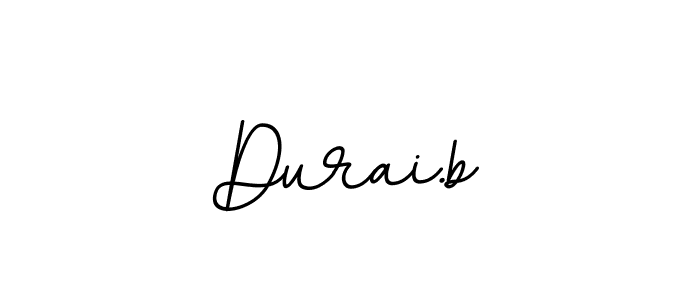 Also we have Durai.b name is the best signature style. Create professional handwritten signature collection using BallpointsItalic-DORy9 autograph style. Durai.b signature style 11 images and pictures png