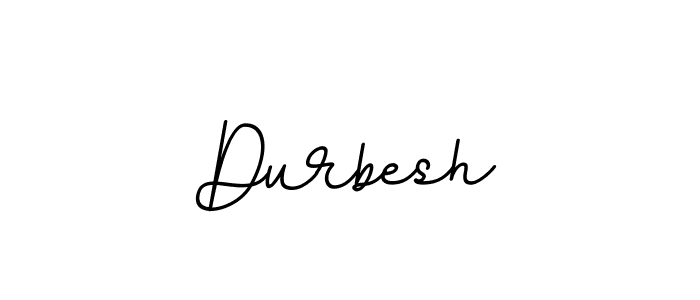 Durbesh stylish signature style. Best Handwritten Sign (BallpointsItalic-DORy9) for my name. Handwritten Signature Collection Ideas for my name Durbesh. Durbesh signature style 11 images and pictures png