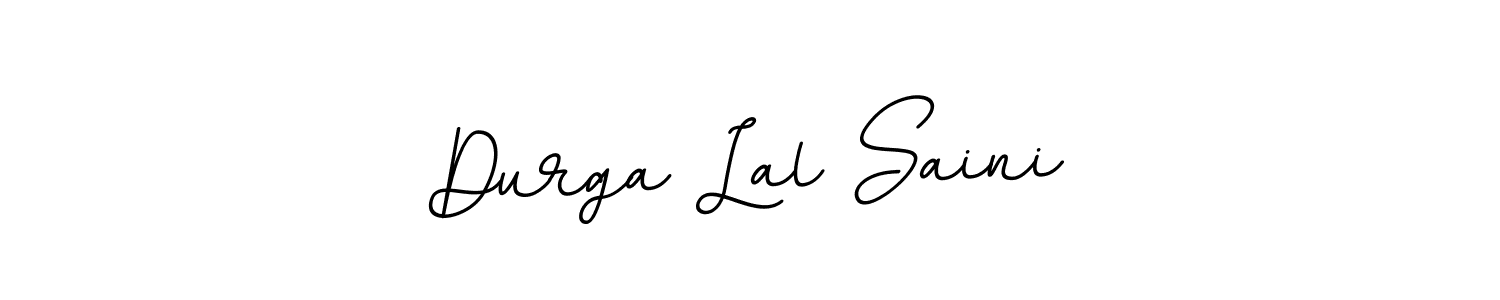 You should practise on your own different ways (BallpointsItalic-DORy9) to write your name (Durga Lal Saini) in signature. don't let someone else do it for you. Durga Lal Saini signature style 11 images and pictures png