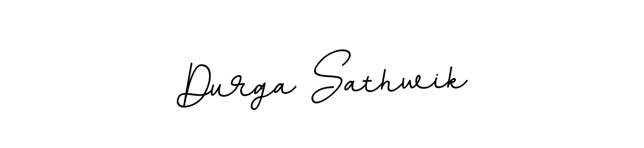 It looks lik you need a new signature style for name Durga Sathwik. Design unique handwritten (BallpointsItalic-DORy9) signature with our free signature maker in just a few clicks. Durga Sathwik signature style 11 images and pictures png