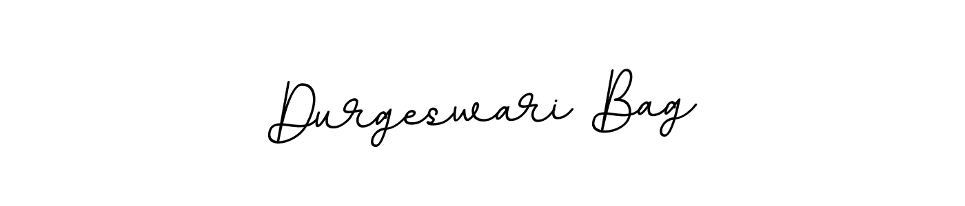 BallpointsItalic-DORy9 is a professional signature style that is perfect for those who want to add a touch of class to their signature. It is also a great choice for those who want to make their signature more unique. Get Durgeswari Bag name to fancy signature for free. Durgeswari Bag signature style 11 images and pictures png