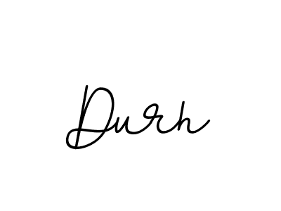 Use a signature maker to create a handwritten signature online. With this signature software, you can design (BallpointsItalic-DORy9) your own signature for name Durh. Durh signature style 11 images and pictures png