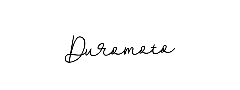 Create a beautiful signature design for name Duromoto. With this signature (BallpointsItalic-DORy9) fonts, you can make a handwritten signature for free. Duromoto signature style 11 images and pictures png