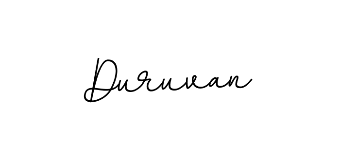 Duruvan stylish signature style. Best Handwritten Sign (BallpointsItalic-DORy9) for my name. Handwritten Signature Collection Ideas for my name Duruvan. Duruvan signature style 11 images and pictures png