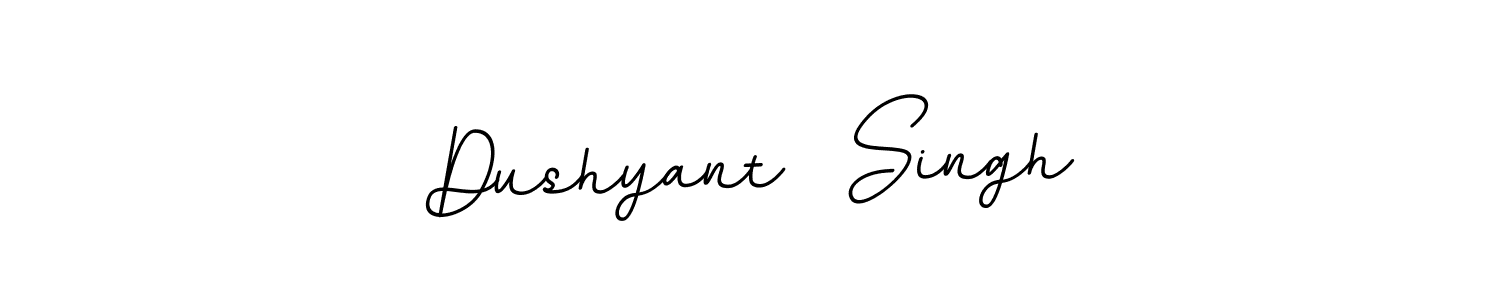 How to make Dushyant  Singh signature? BallpointsItalic-DORy9 is a professional autograph style. Create handwritten signature for Dushyant  Singh name. Dushyant  Singh signature style 11 images and pictures png