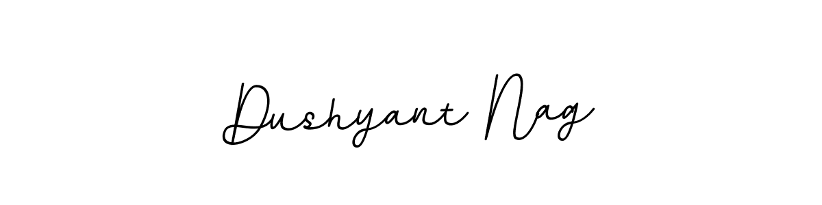 How to make Dushyant Nag signature? BallpointsItalic-DORy9 is a professional autograph style. Create handwritten signature for Dushyant Nag name. Dushyant Nag signature style 11 images and pictures png