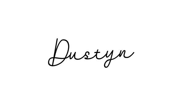 Use a signature maker to create a handwritten signature online. With this signature software, you can design (BallpointsItalic-DORy9) your own signature for name Dustyn. Dustyn signature style 11 images and pictures png