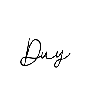 Duy stylish signature style. Best Handwritten Sign (BallpointsItalic-DORy9) for my name. Handwritten Signature Collection Ideas for my name Duy. Duy signature style 11 images and pictures png