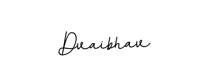 Dvaibhav stylish signature style. Best Handwritten Sign (BallpointsItalic-DORy9) for my name. Handwritten Signature Collection Ideas for my name Dvaibhav. Dvaibhav signature style 11 images and pictures png