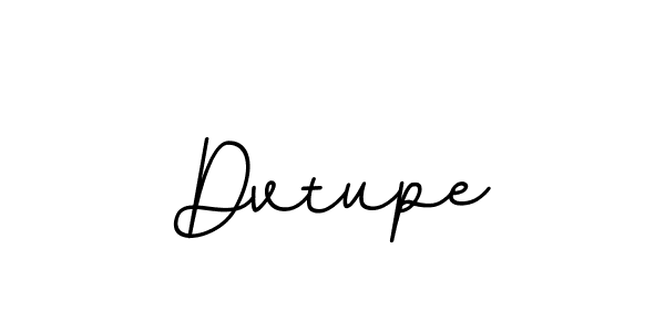 Design your own signature with our free online signature maker. With this signature software, you can create a handwritten (BallpointsItalic-DORy9) signature for name Dvtupe. Dvtupe signature style 11 images and pictures png