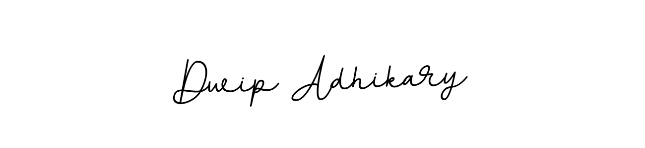 if you are searching for the best signature style for your name Dwip Adhikary. so please give up your signature search. here we have designed multiple signature styles  using BallpointsItalic-DORy9. Dwip Adhikary signature style 11 images and pictures png