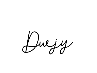 Design your own signature with our free online signature maker. With this signature software, you can create a handwritten (BallpointsItalic-DORy9) signature for name Dwjy. Dwjy signature style 11 images and pictures png