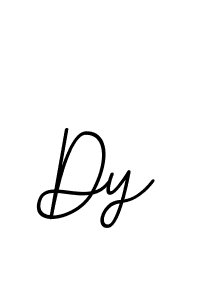 The best way (BallpointsItalic-DORy9) to make a short signature is to pick only two or three words in your name. The name Dy include a total of six letters. For converting this name. Dy signature style 11 images and pictures png