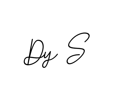 Dy S stylish signature style. Best Handwritten Sign (BallpointsItalic-DORy9) for my name. Handwritten Signature Collection Ideas for my name Dy S. Dy S signature style 11 images and pictures png