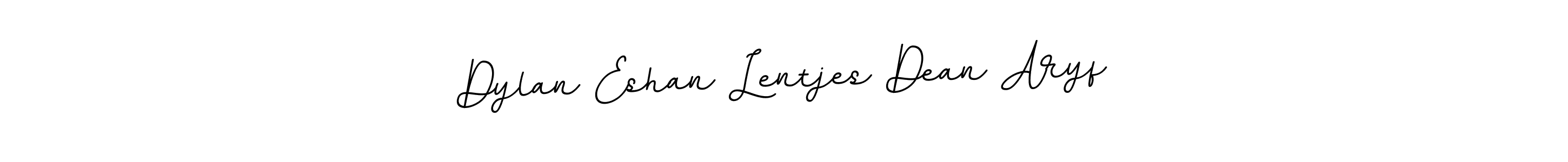 Design your own signature with our free online signature maker. With this signature software, you can create a handwritten (BallpointsItalic-DORy9) signature for name Dylan Eshan Lentjes Dean Aryf. Dylan Eshan Lentjes Dean Aryf signature style 11 images and pictures png