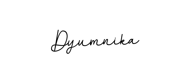 Create a beautiful signature design for name Dyumnika. With this signature (BallpointsItalic-DORy9) fonts, you can make a handwritten signature for free. Dyumnika signature style 11 images and pictures png