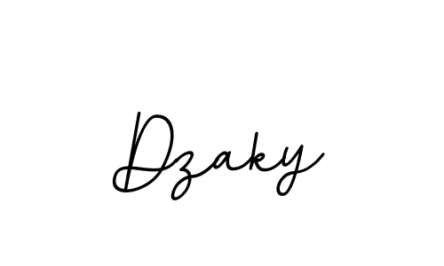 Also we have Dzaky name is the best signature style. Create professional handwritten signature collection using BallpointsItalic-DORy9 autograph style. Dzaky signature style 11 images and pictures png