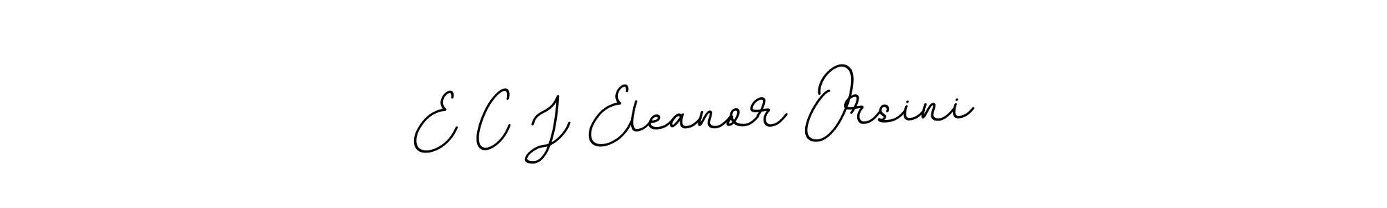 How to Draw E C J Eleanor Orsini signature style? BallpointsItalic-DORy9 is a latest design signature styles for name E C J Eleanor Orsini. E C J Eleanor Orsini signature style 11 images and pictures png