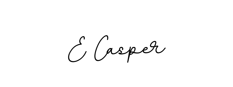 Design your own signature with our free online signature maker. With this signature software, you can create a handwritten (BallpointsItalic-DORy9) signature for name E Casper. E Casper signature style 11 images and pictures png