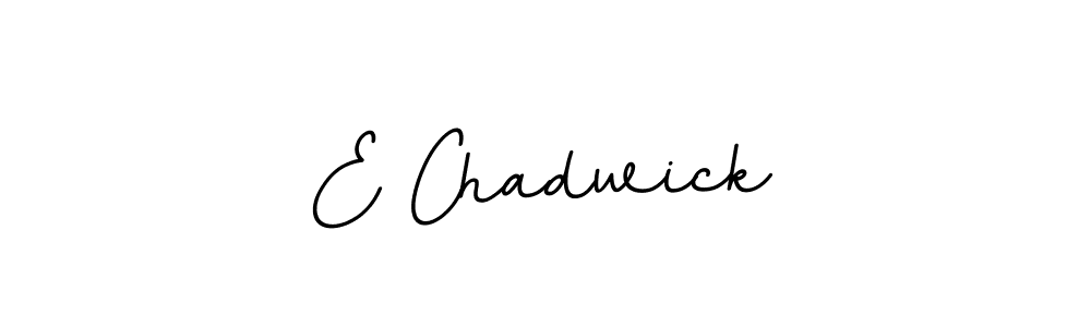 The best way (BallpointsItalic-DORy9) to make a short signature is to pick only two or three words in your name. The name E Chadwick include a total of six letters. For converting this name. E Chadwick signature style 11 images and pictures png