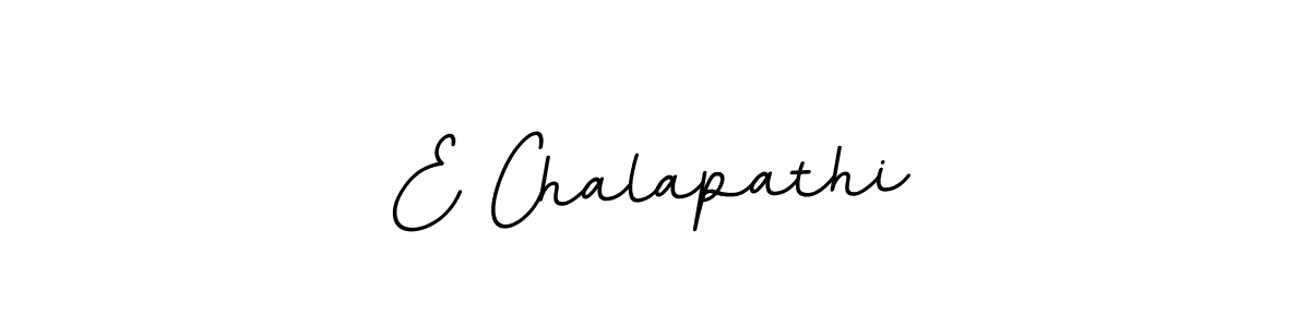 E Chalapathi stylish signature style. Best Handwritten Sign (BallpointsItalic-DORy9) for my name. Handwritten Signature Collection Ideas for my name E Chalapathi. E Chalapathi signature style 11 images and pictures png