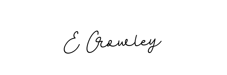 It looks lik you need a new signature style for name E Crowley. Design unique handwritten (BallpointsItalic-DORy9) signature with our free signature maker in just a few clicks. E Crowley signature style 11 images and pictures png