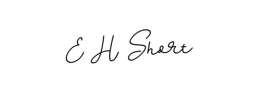 It looks lik you need a new signature style for name E H Short. Design unique handwritten (BallpointsItalic-DORy9) signature with our free signature maker in just a few clicks. E H Short signature style 11 images and pictures png