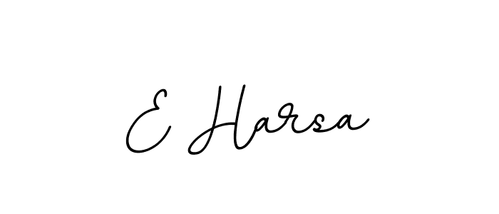 How to make E Harsa signature? BallpointsItalic-DORy9 is a professional autograph style. Create handwritten signature for E Harsa name. E Harsa signature style 11 images and pictures png