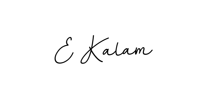 E Kalam stylish signature style. Best Handwritten Sign (BallpointsItalic-DORy9) for my name. Handwritten Signature Collection Ideas for my name E Kalam. E Kalam signature style 11 images and pictures png