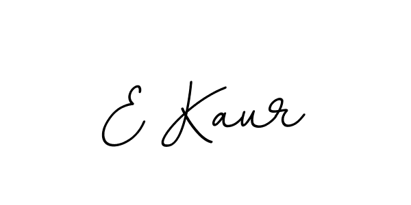 Design your own signature with our free online signature maker. With this signature software, you can create a handwritten (BallpointsItalic-DORy9) signature for name E Kaur. E Kaur signature style 11 images and pictures png