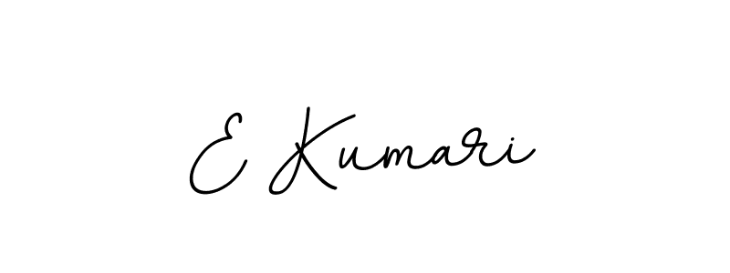 How to make E Kumari name signature. Use BallpointsItalic-DORy9 style for creating short signs online. This is the latest handwritten sign. E Kumari signature style 11 images and pictures png