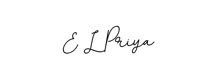 Make a beautiful signature design for name E L Priya. Use this online signature maker to create a handwritten signature for free. E L Priya signature style 11 images and pictures png