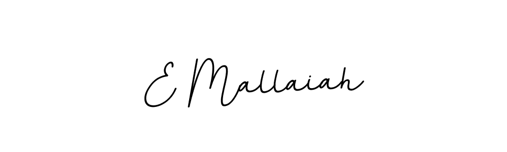 How to make E Mallaiah signature? BallpointsItalic-DORy9 is a professional autograph style. Create handwritten signature for E Mallaiah name. E Mallaiah signature style 11 images and pictures png