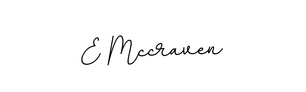 This is the best signature style for the E Mccraven name. Also you like these signature font (BallpointsItalic-DORy9). Mix name signature. E Mccraven signature style 11 images and pictures png