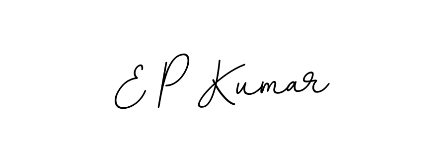 This is the best signature style for the E P Kumar name. Also you like these signature font (BallpointsItalic-DORy9). Mix name signature. E P Kumar signature style 11 images and pictures png