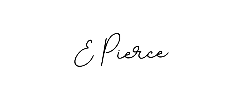 Create a beautiful signature design for name E Pierce. With this signature (BallpointsItalic-DORy9) fonts, you can make a handwritten signature for free. E Pierce signature style 11 images and pictures png